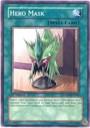 Hero Mask (LODT-EN045) - Light of Destruction 1st Edition-1