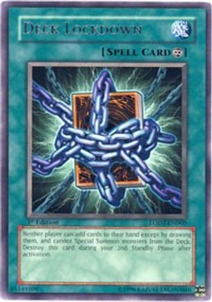 Deck Lockdown (LODT-EN060) - Light of Destruction 1st Edition-1