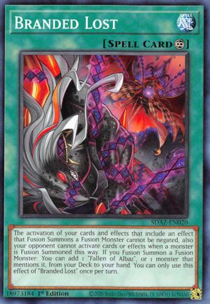 Branded Lost (SDAZ-EN020) - Structure Deck: Albaz Strike 1st Edition-1