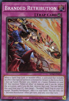 Branded Retribution (SDAZ-EN032) - Structure Deck: Albaz Strike 1st Edition-1