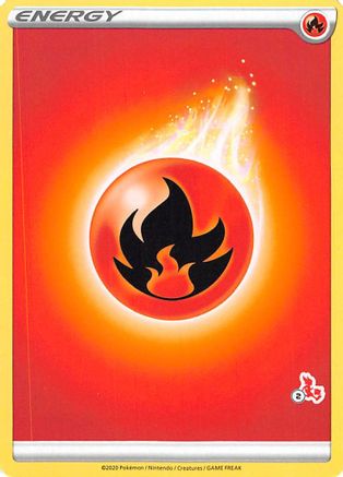 Fire Energy (#2 Cinderace Stamped) - Battle Academy 2022-1