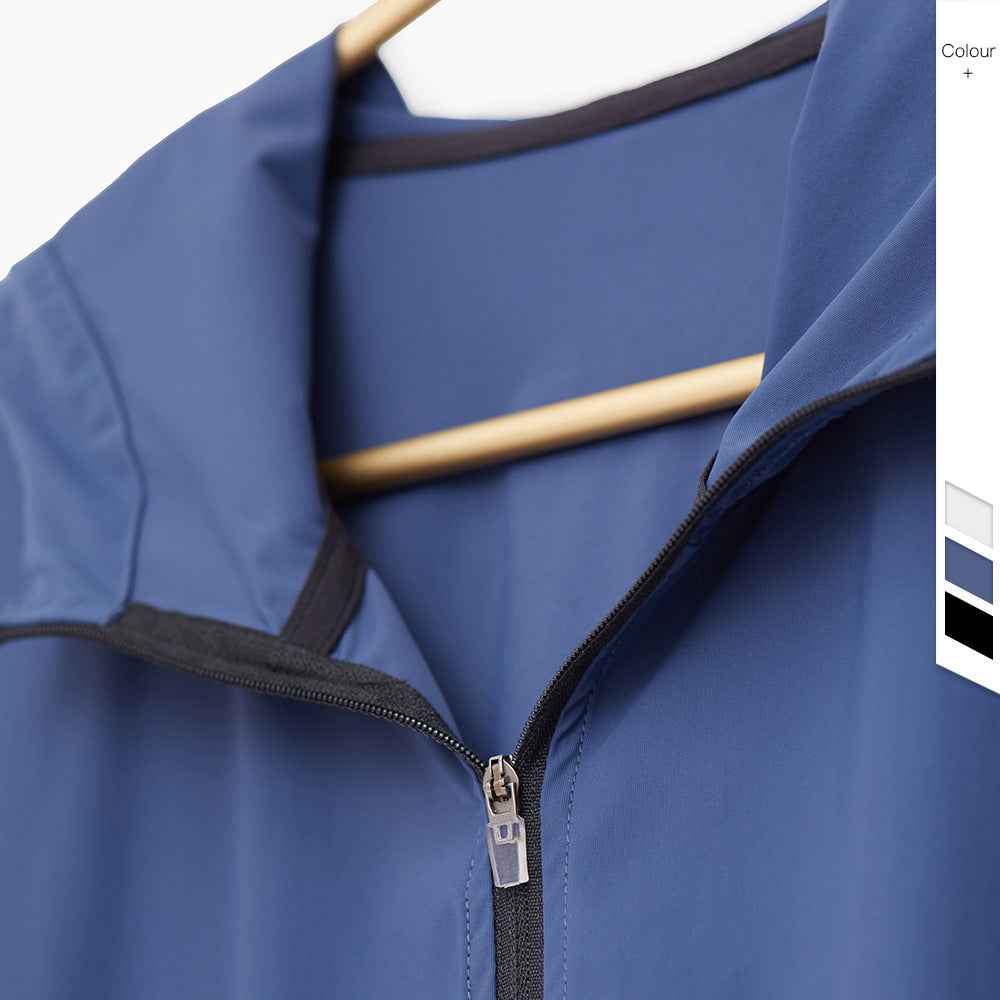 Women’s Hooded Loose Fit Gym Suit – Close Lock Zipper Activewear Set-2