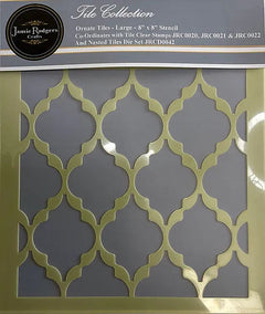Jamie Rodgers Crafts - Ornate Tiles Stencil Set - Large-1