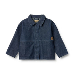 Overshirt Sola | Dark Blue | Wheat Kids-1