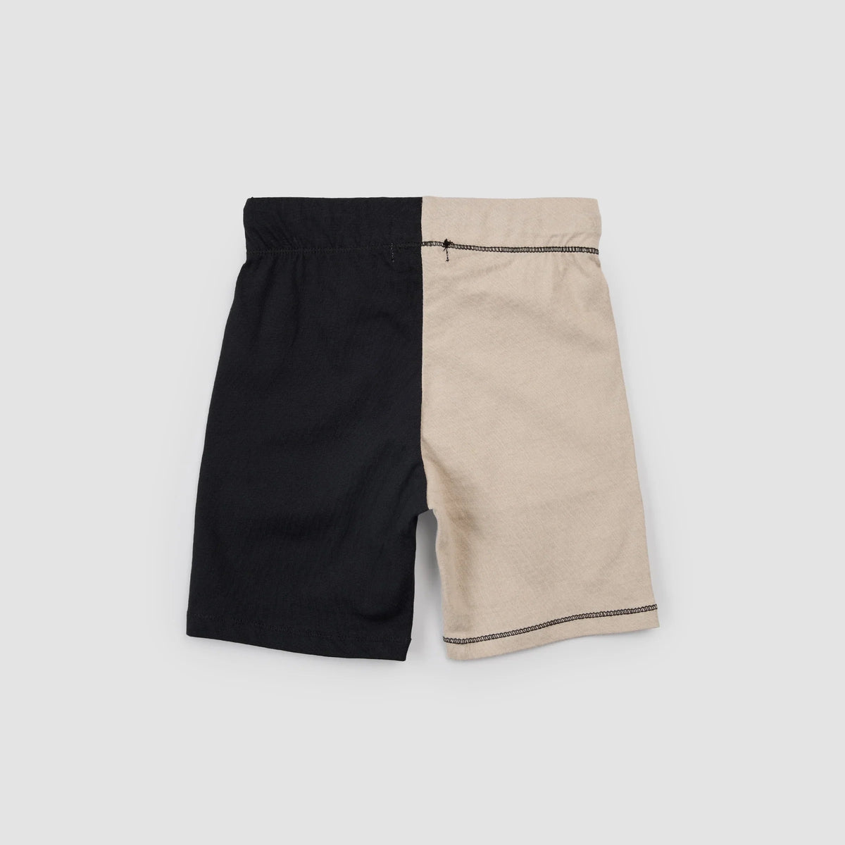 Colourblock Shorts | Taupe | Miles the Label-2