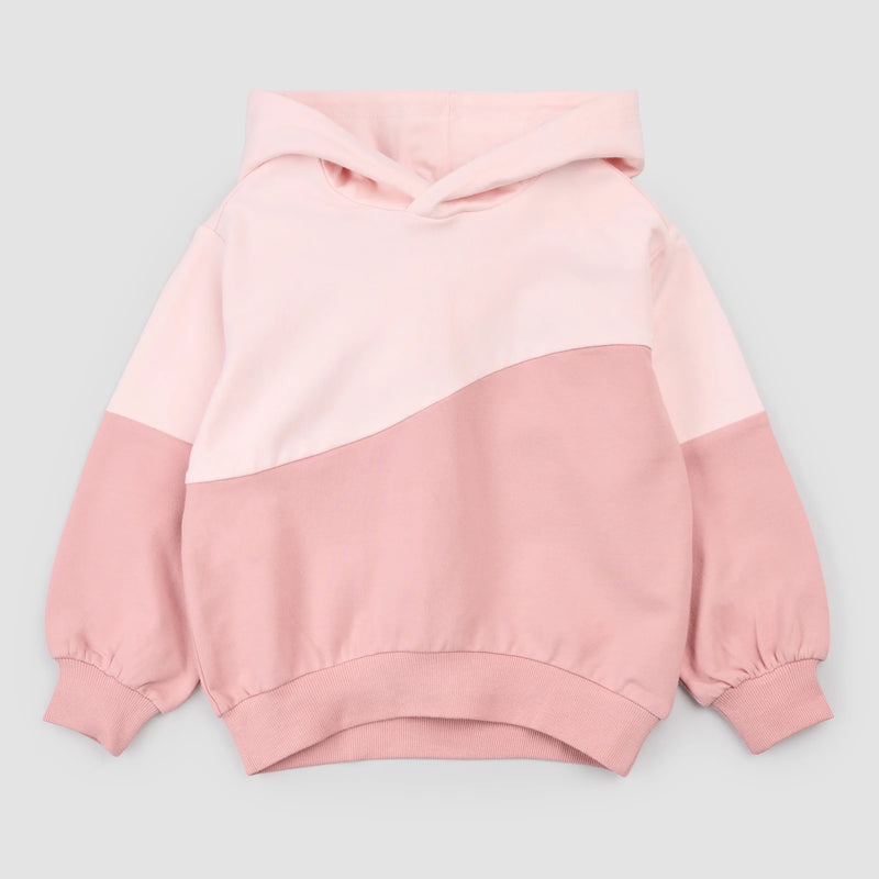 Hooded Sweatshirt | Two Tone Pink | Miles the Label-1