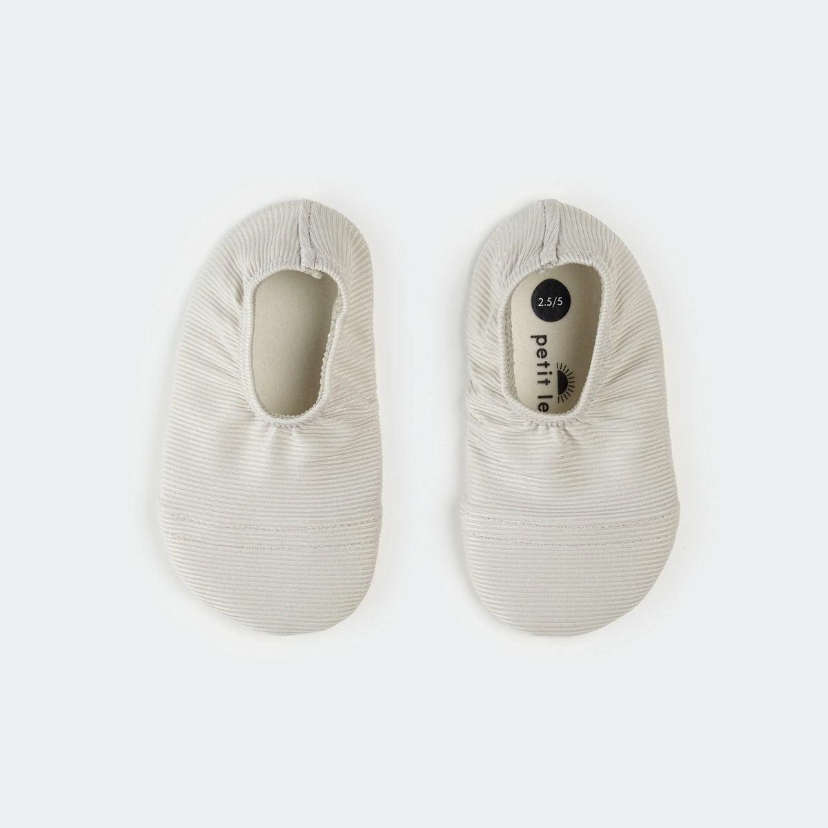 Swim Slippers | Light Grey | Petit Lem-2