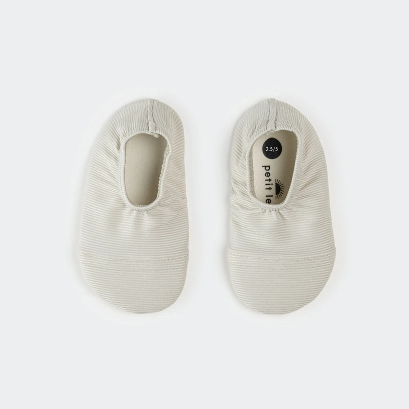 Swim Slippers | Light Grey | Petit Lem-2