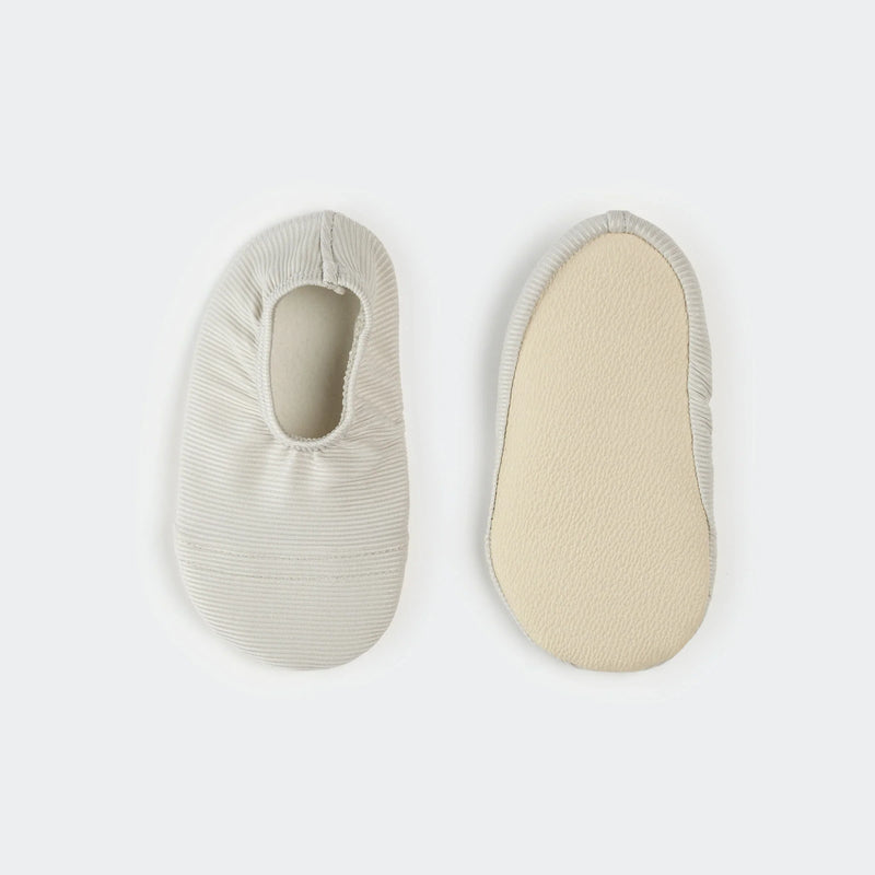 Swim Slippers | Light Grey | Petit Lem-1