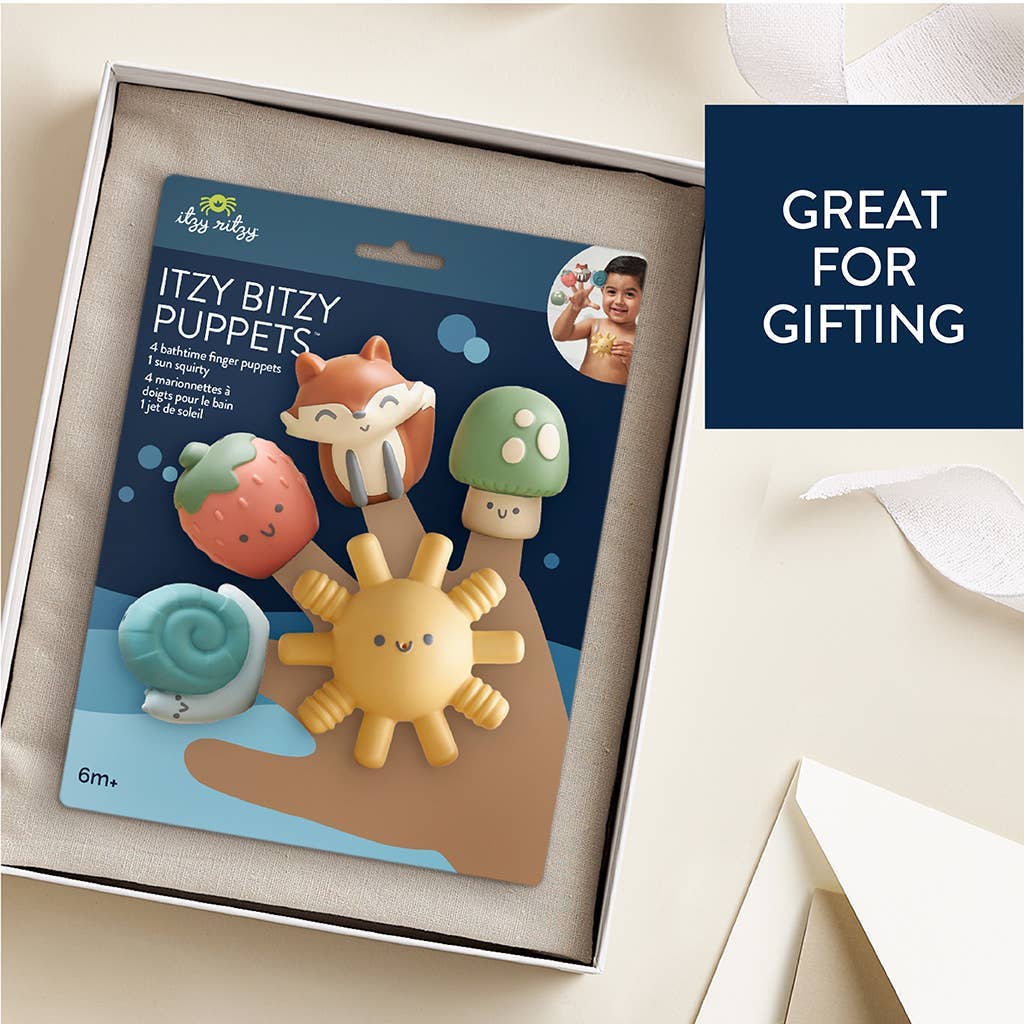 Itzy Ritzy Canada - Itzy Bitzy Puppets™ - Bath + Storytelling Toys: Itzy Friends - Ages 6+ Months-7