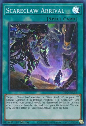 Scareclaw Arrival (DIFO-EN059) - Dimension Force 1st Edition-1