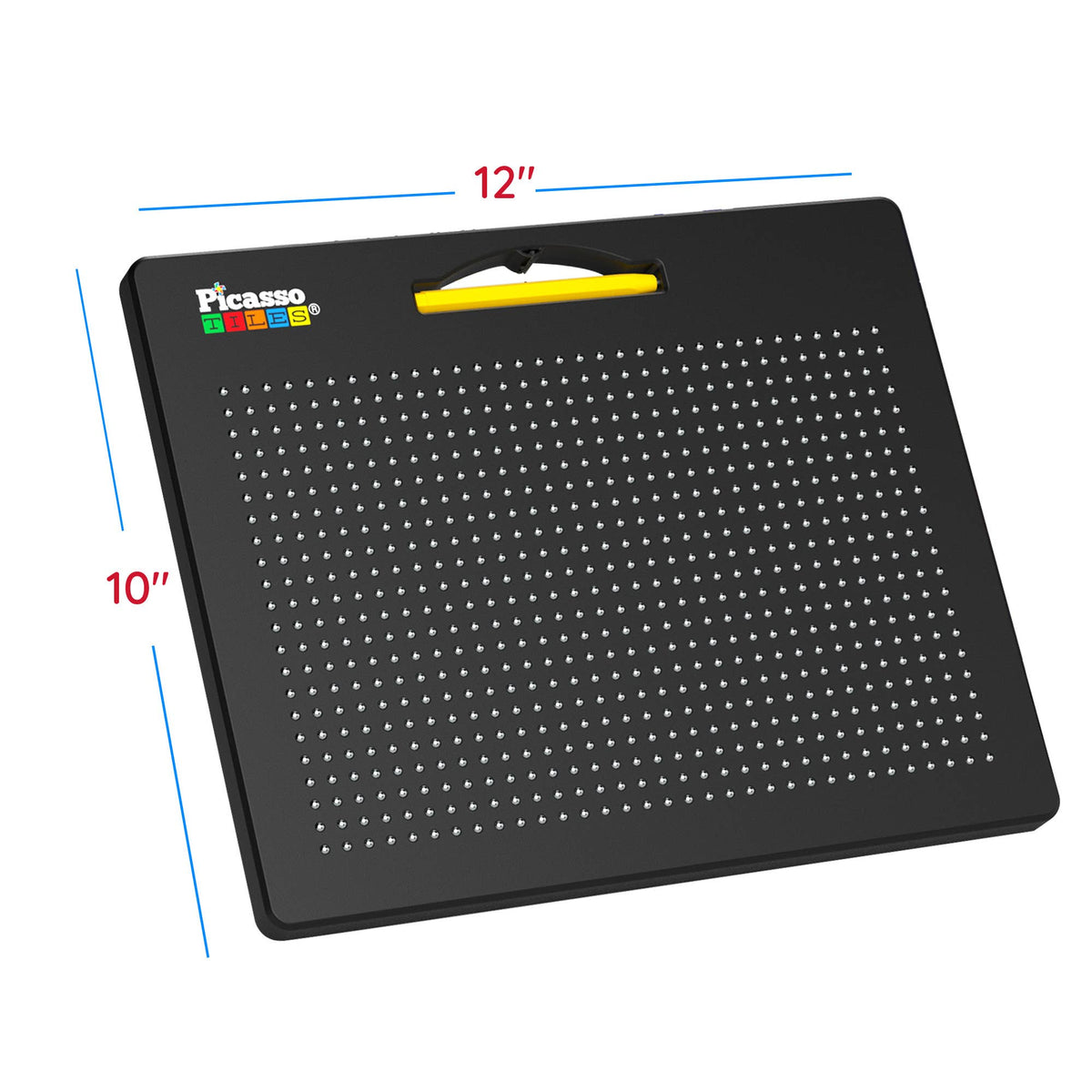 PicassoTiles - PicassoTiles Double-Sided Magnetic Drawing Tablet Pad - Ages 3+-3