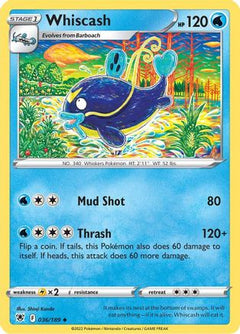 Whiscash 36/189 - SWSH10 Astral Radiance Reverse Holofoil-1