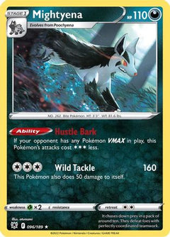 Mightyena 96/189 - SWSH10 Astral Radiance Reverse Holofoil-1