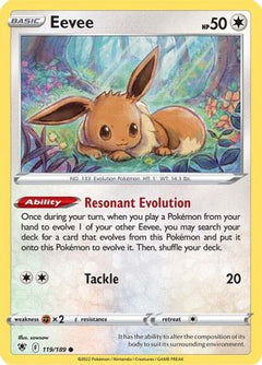 Eevee 119/189 - SWSH10 Astral Radiance-1