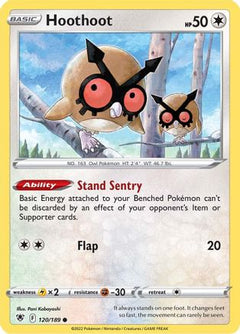 Hoothoot 120/189 - SWSH10 Astral Radiance Reverse Holofoil-1