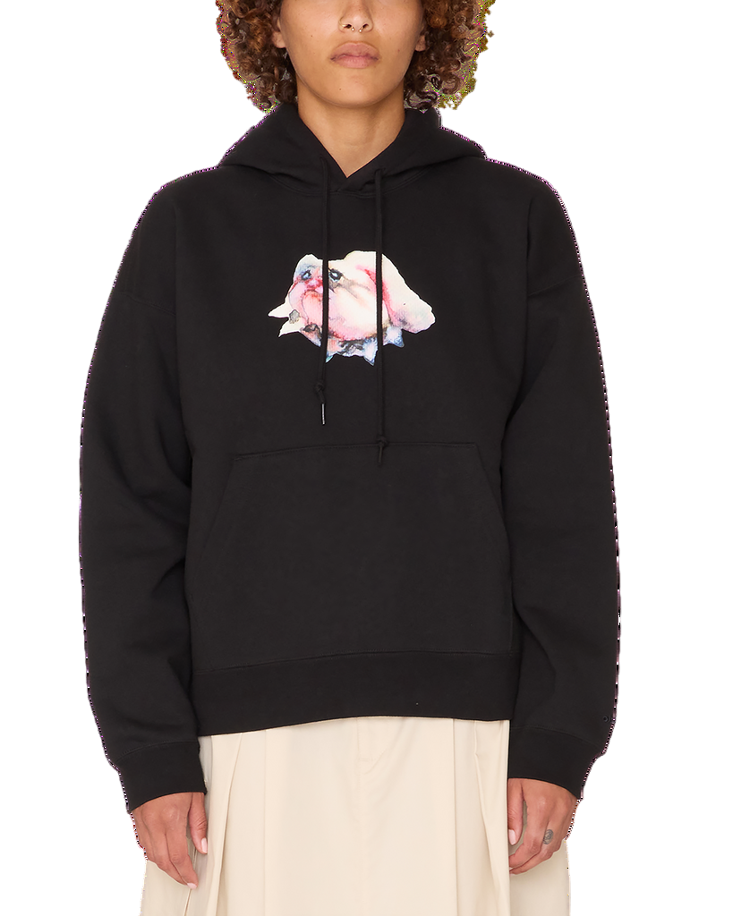Obey 'Bulldog' Hoodie - Black-1