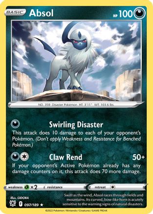 Absol - 097/189 97 - Deck Exclusives-1