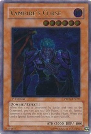 Vampire's Curse (UTR) (PTDN-EN090) - Phantom Darkness 1st Edition-1