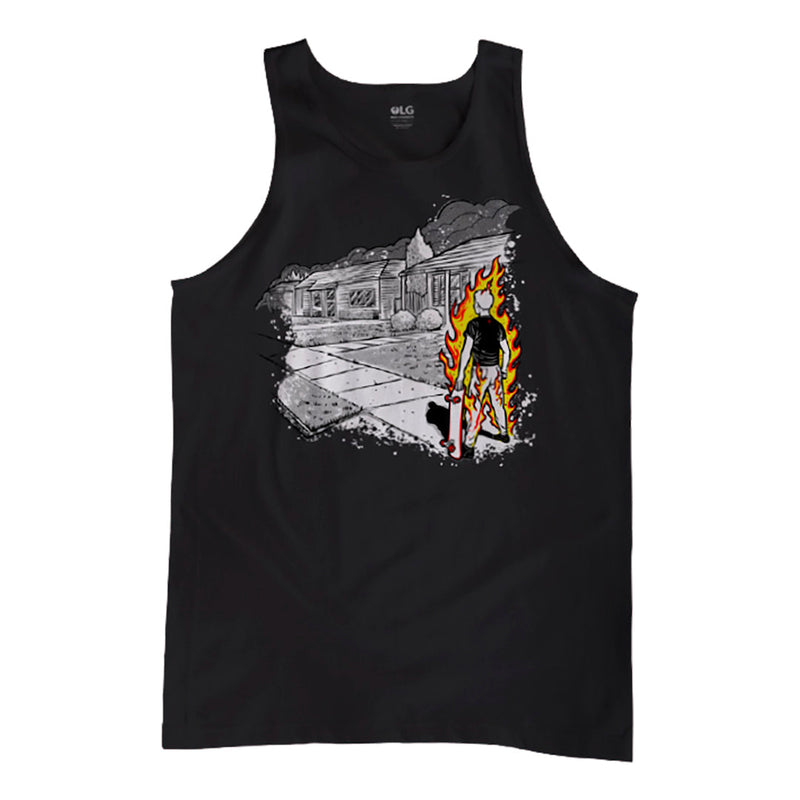 Red Dragon 'Suburbs' Tank Top - Black-1