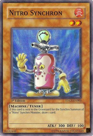 Nitro Synchron (TDGS-EN002) - The Duelist Genesis 1st Edition-1