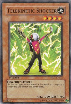 Telekinetic Shocker (TDGS-EN022) - The Duelist Genesis Unlimited-1