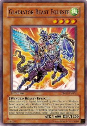 Gladiator Beast Equeste (TDGS-EN024) - The Duelist Genesis Unlimited-1