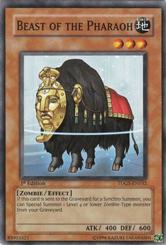 Beast of the Pharaoh (TDGS-EN032) - The Duelist Genesis 1st Edition-1