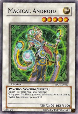 Magical Android (TDGS-EN043) - The Duelist Genesis 1st Edition-1
