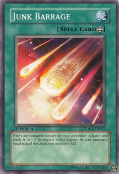 Junk Barrage (TDGS-EN047) - The Duelist Genesis 1st Edition-1