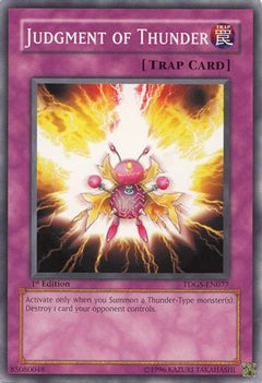 Judgment of Thunder (TDGS-EN077) - The Duelist Genesis Unlimited-1