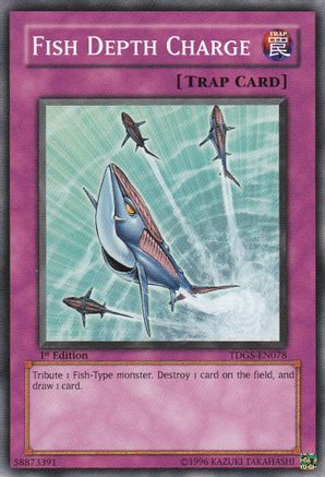 Fish Depth Charge (TDGS-EN078) - The Duelist Genesis 1st Edition-1