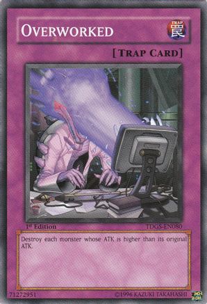 Overworked (TDGS-EN080) - The Duelist Genesis 1st Edition-1