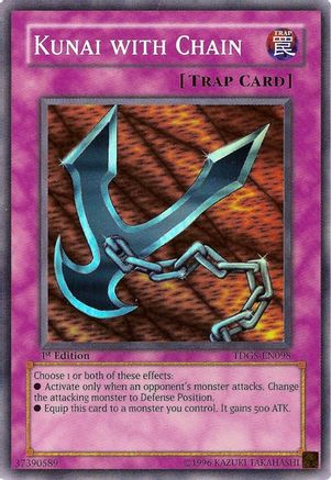 Kunai with Chain (TDGS-EN098) - The Duelist Genesis Unlimited-1