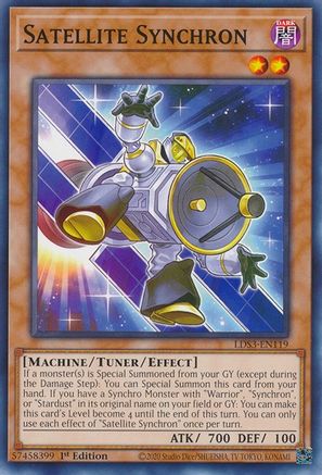 Satellite Synchron (LDS3-EN119) - Legendary Duelists: Season 3 1st Edition-1
