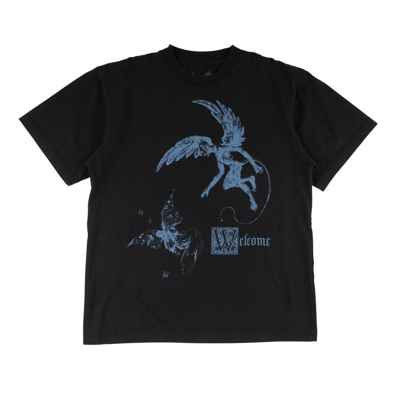 Welcome 'Fairy' Tee - Black-1