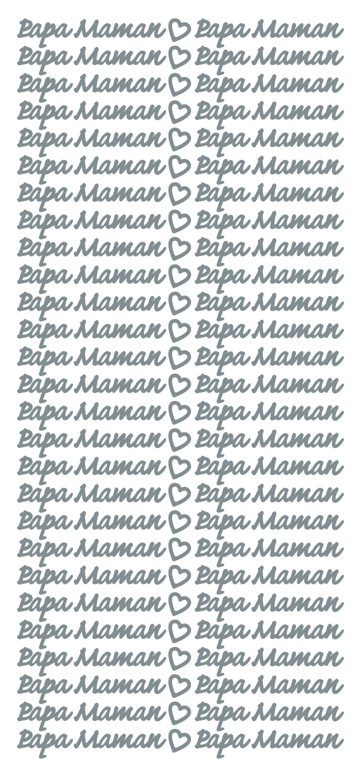 Peel Off Stickers - Papa Maman-2