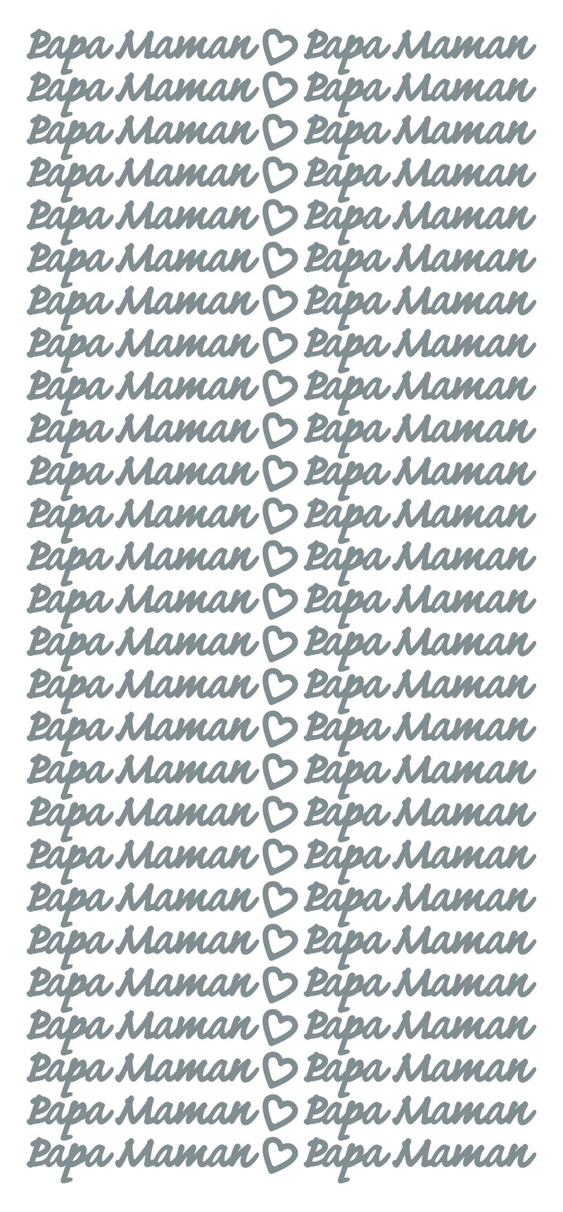 Peel Off Stickers - Papa Maman-2
