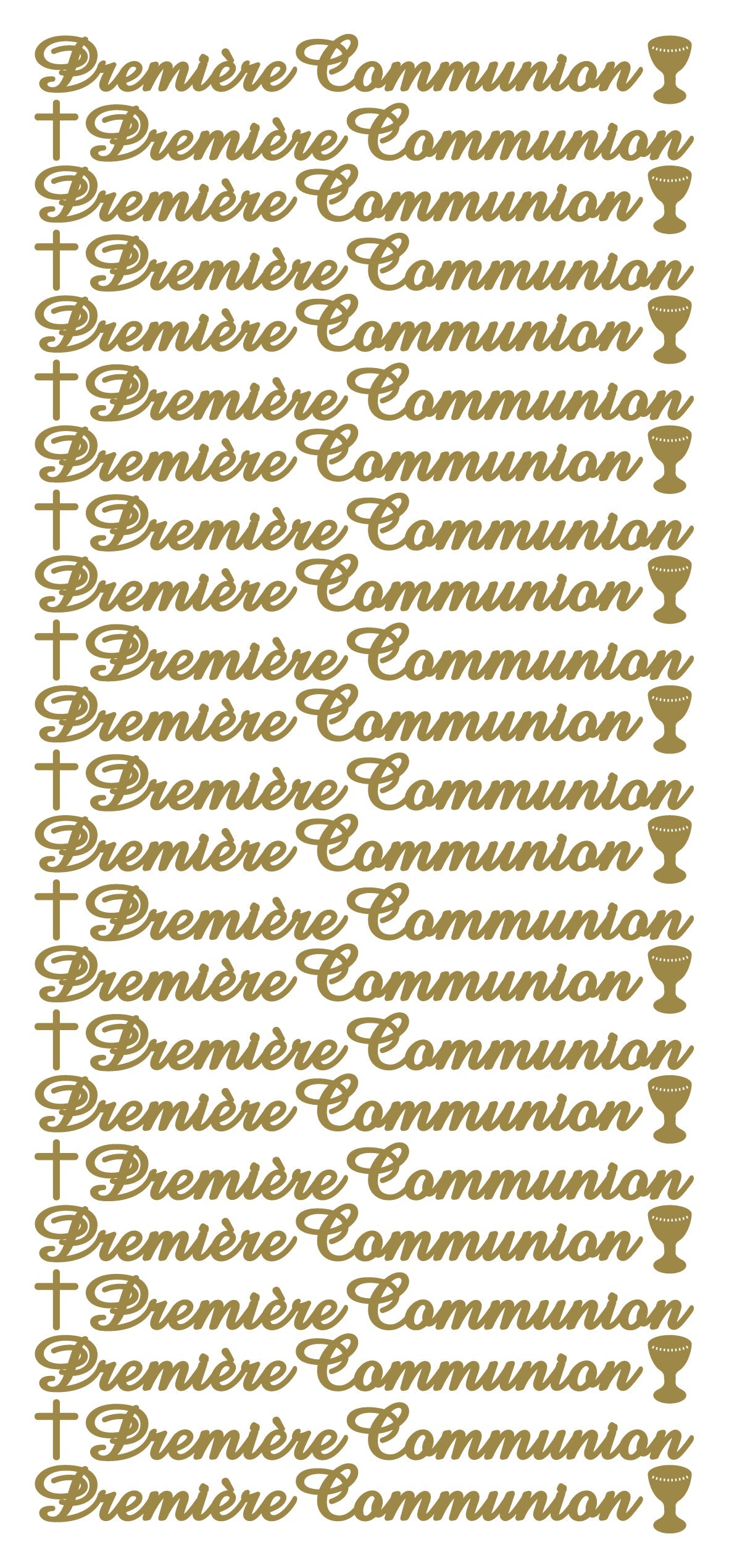 Peel Off Stickers - Première Communion-1