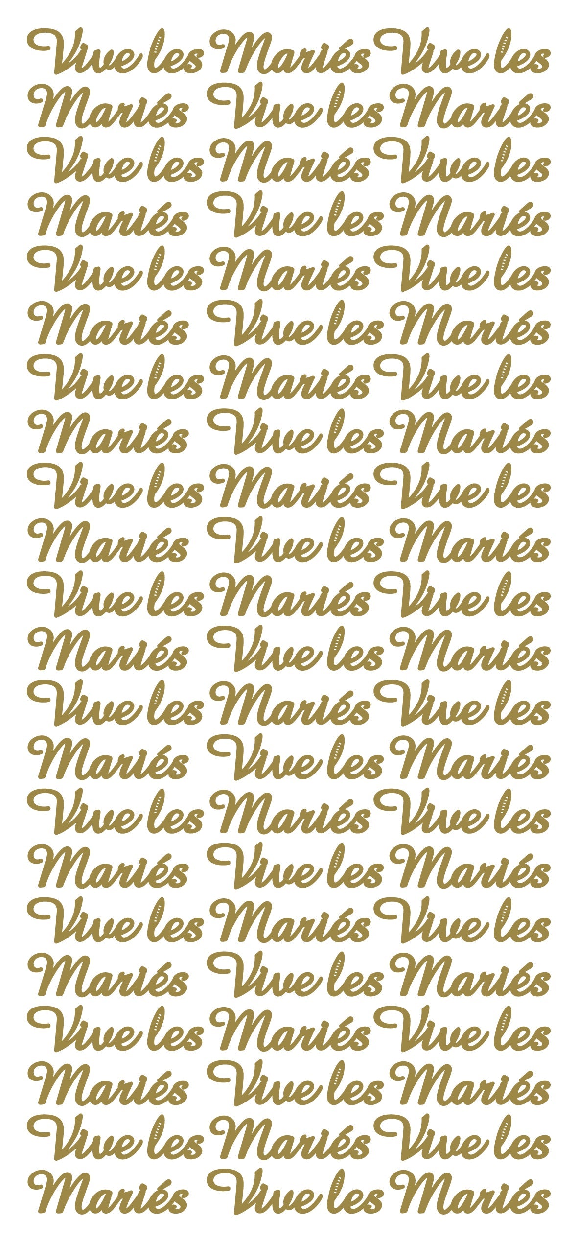 Pegatinas despegables - Vive les Mariés-1