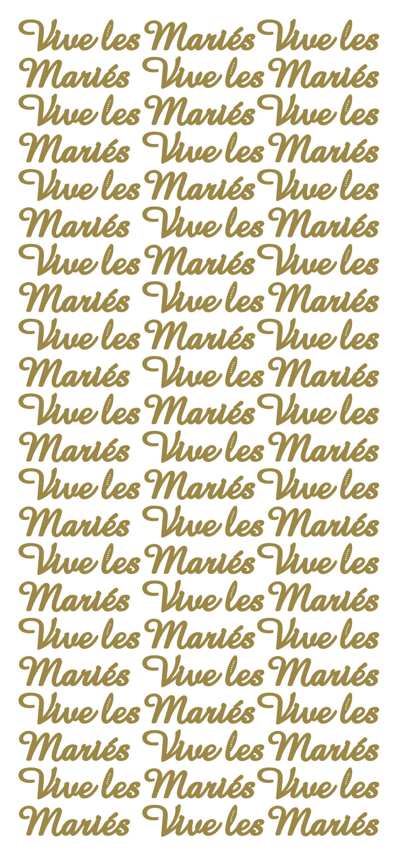 Pegatinas despegables - Vive les Mariés-1