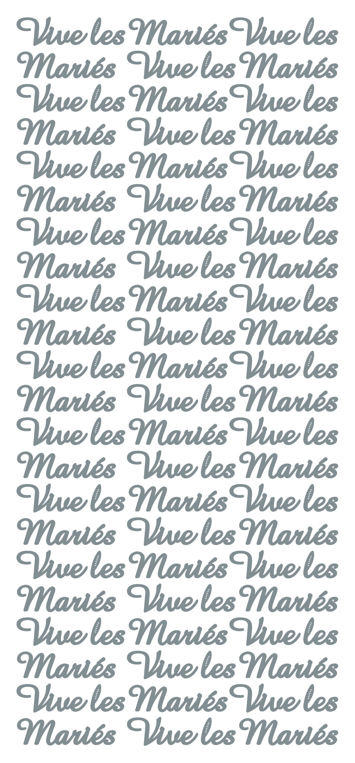 Pegatinas despegables - Vive les Mariés-2