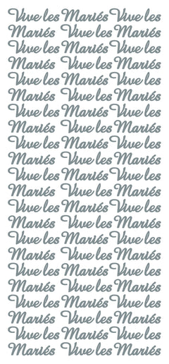 Pegatinas despegables - Vive les Mariés-2