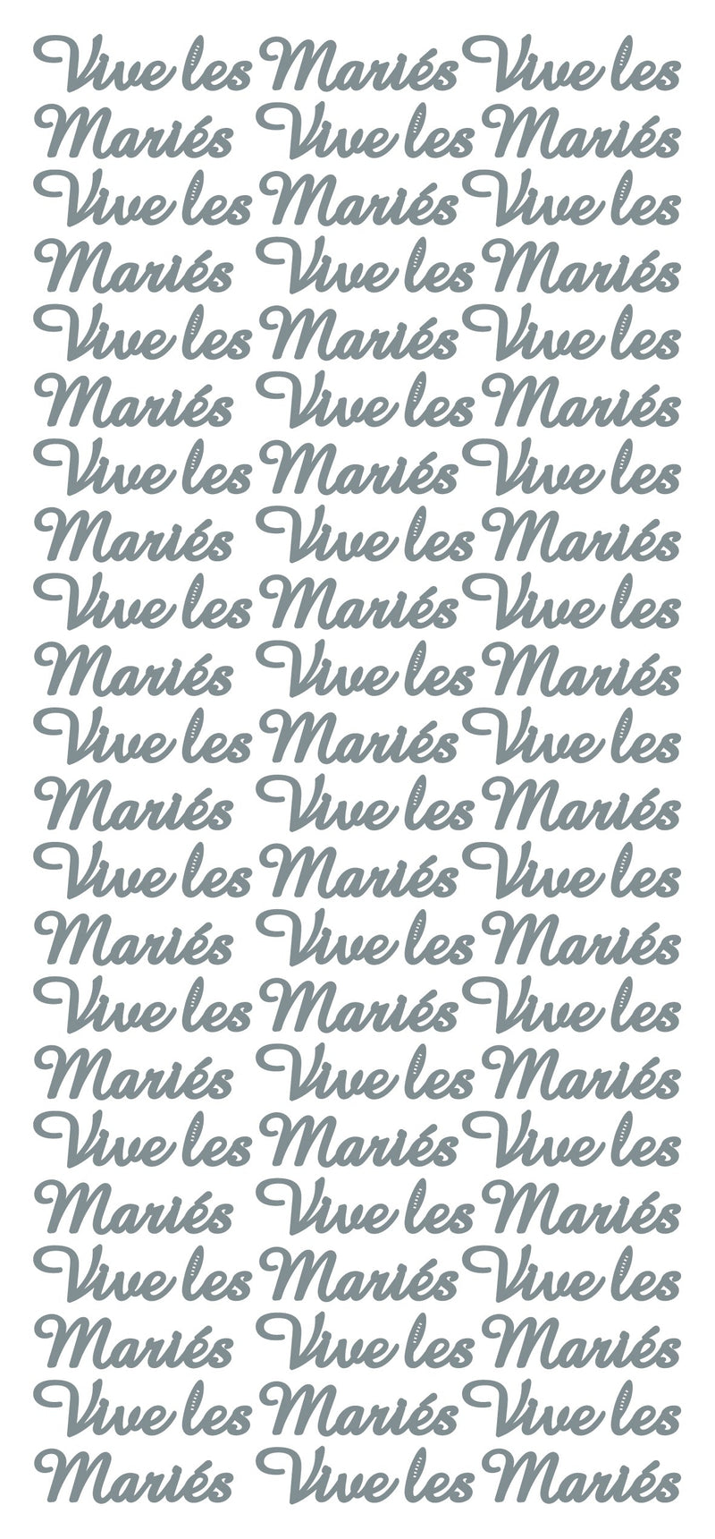 Pegatinas despegables - Vive les Mariés-2