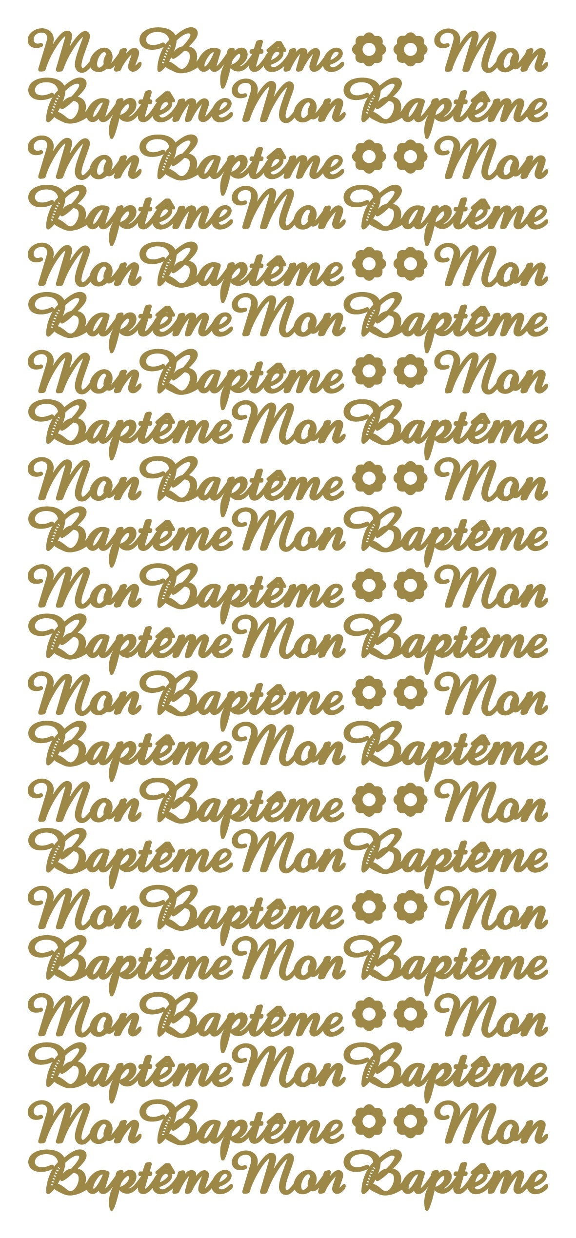 Peel Off Stickers - Mon Baptême-1
