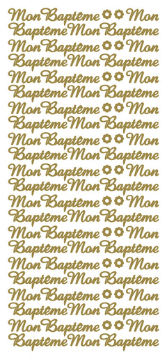 Peel Off Stickers - Mon Baptême-1