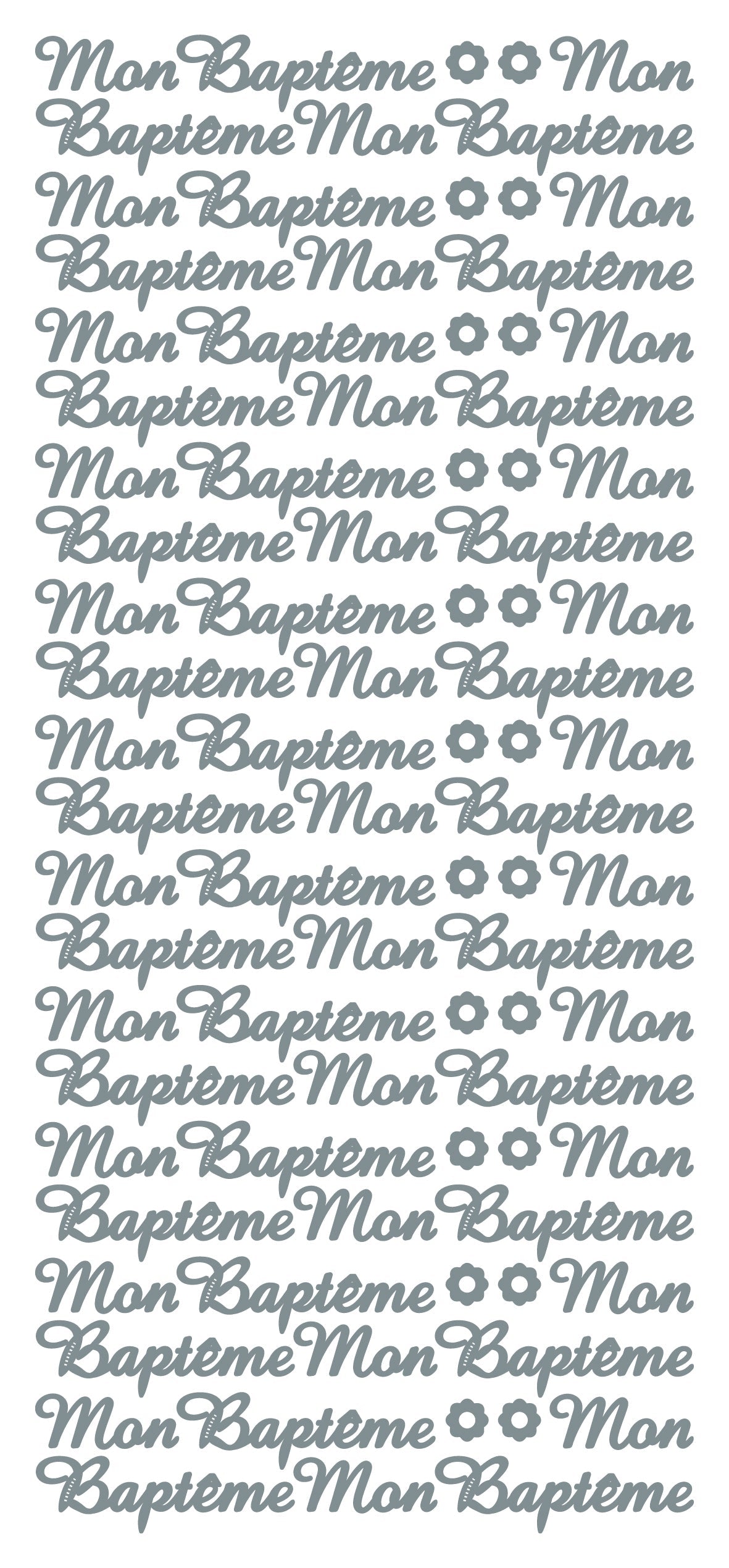 Peel Off Stickers - Mon Baptême-2