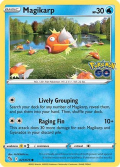 Magikarp 21/78 - Pokemon GO Reverse Holofoil-1