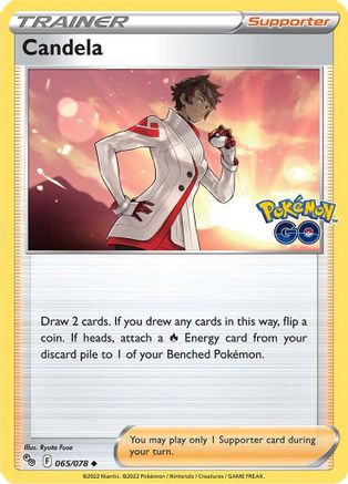Candela 65/78 - Pokemon GO Reverse Holofoil-1