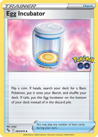 Egg Incubator 66/78 - Pokemon GO Reverse Holofoil-1